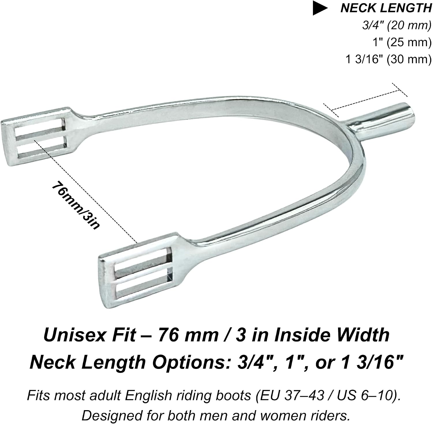 Training spur measurement and neck length guide